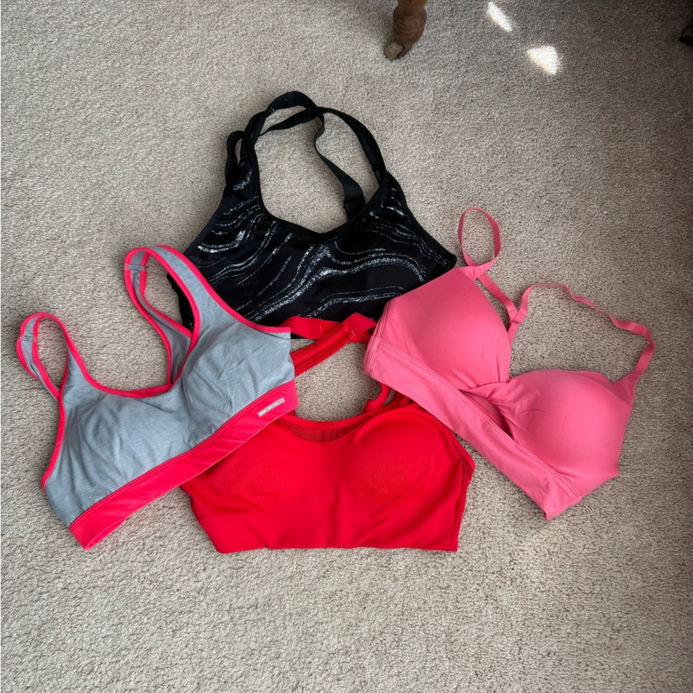 Women's Intimates Set - Black, Gray, Red, and Pink